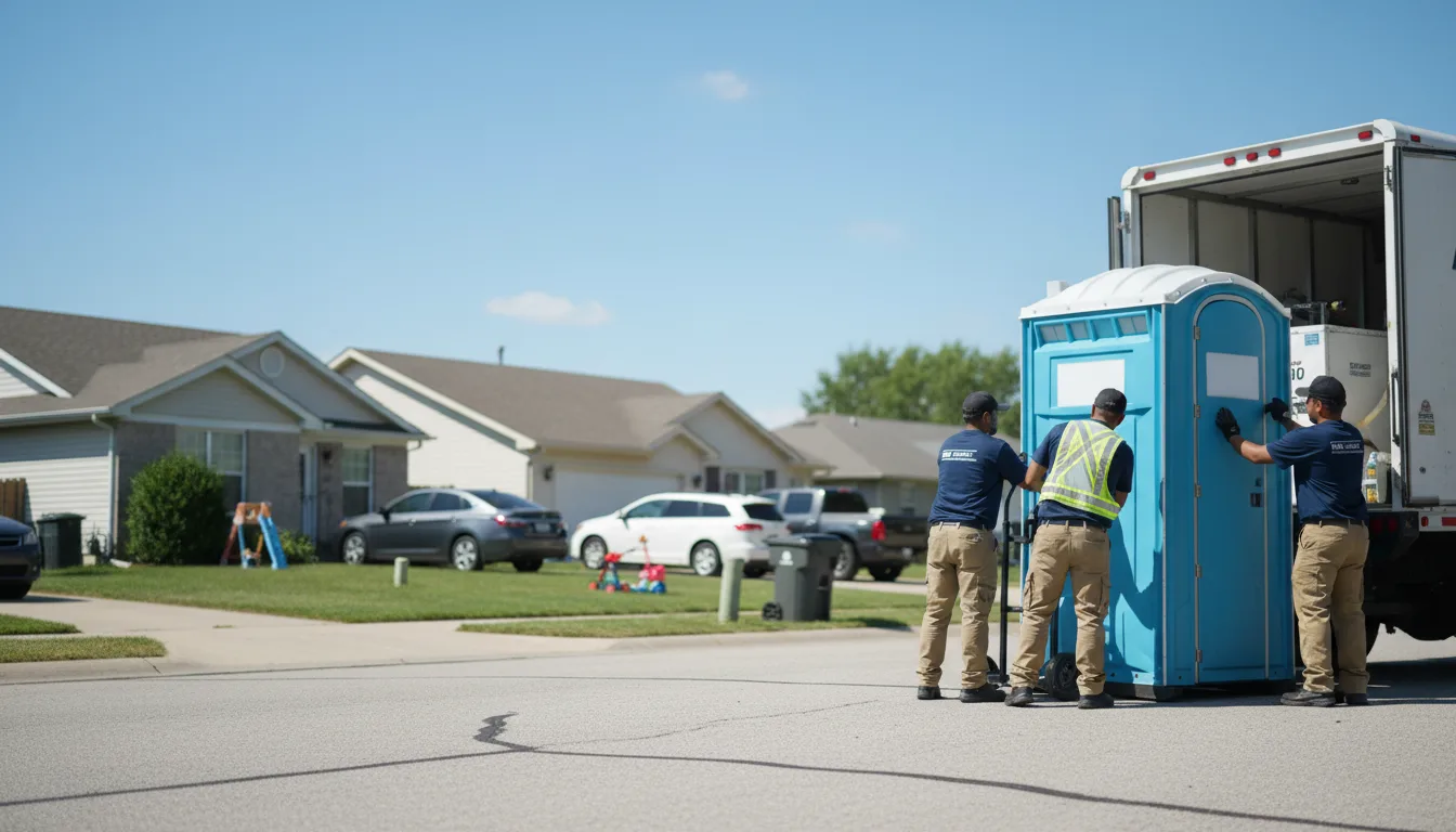 Standard Porta Potty Rentals in Sorento, IL near me